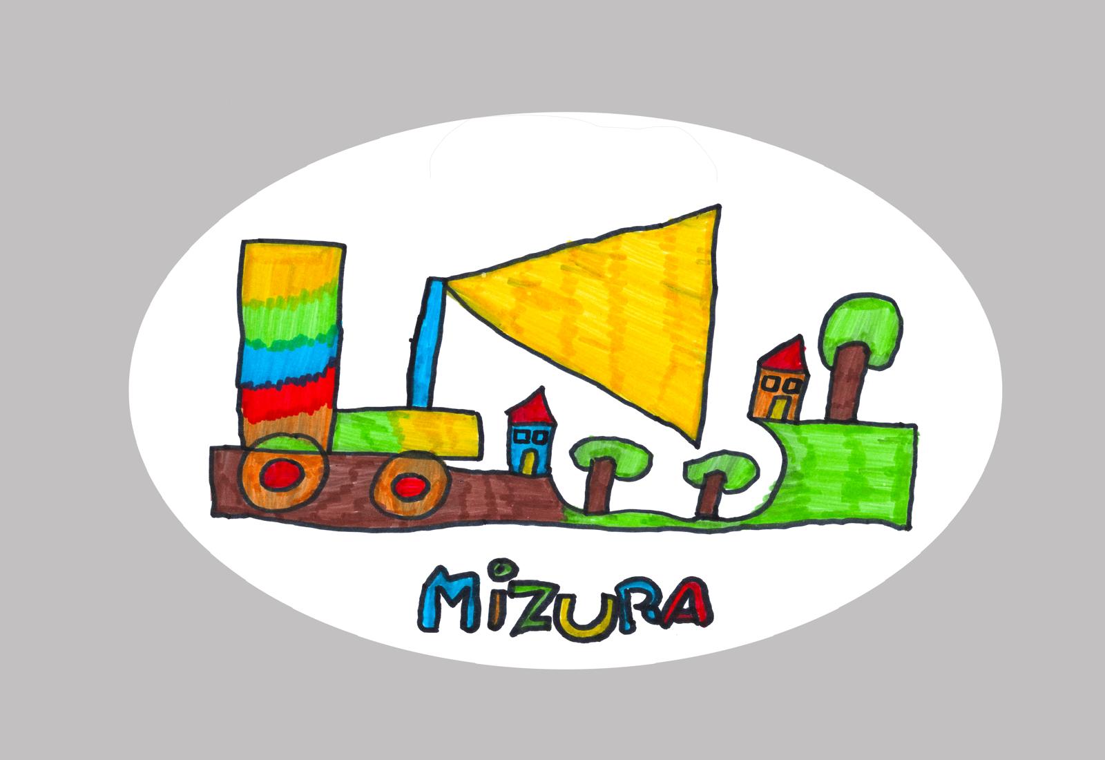 logo de MIZURA, realizado por Raúl Aguirre