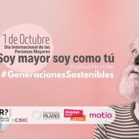#SoyMayorSoyComo reivindica con el apoyo del CCHS el diálogo intergeneracional para lograr un futuro sostenible