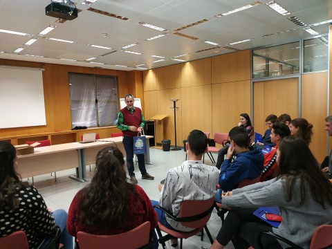 Sesión con el antropólogo Pedro Tomé