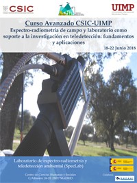 Curso UIMP-CSIC: "Espectro-radiometría de campo y laboratorio como soporte a la investigación en teledetección: fundamentos y aplicaciones"